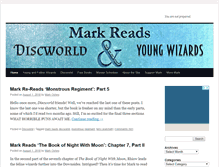 Tablet Screenshot of markreads.net